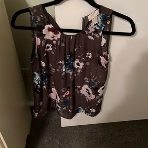 Loft outlet floral blouse tank top